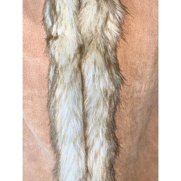 SOLD Vintage 90’s Y2K Tan Leather Penny Lane Coat Medium - Picture 7 of 13